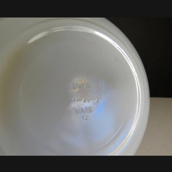 Rare Fire King Serving Bowl with Brass Lid & Tureen Style Warming Stand - Picture 6 of 12